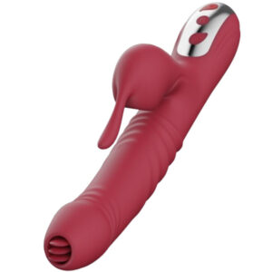 Armony Suck — Tongue Vibrator, Burgundy — Clitoral Stimulators