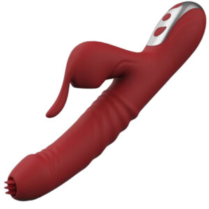 Armony Suck — Tongue Vibrator, Burgundy — Clitoral Stimulators — view 4