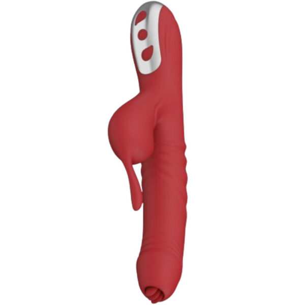 Armony Suck — Tongue Vibrator, Burgundy — Clitoral Stimulators — view 3