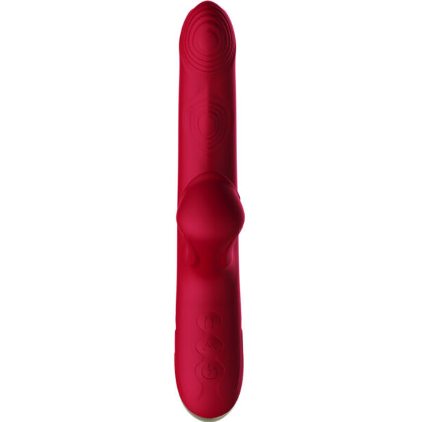 Armony Bump Model 1 — Rabbit Vibrator, Burgundy — Clitoral Stimulators — view 5