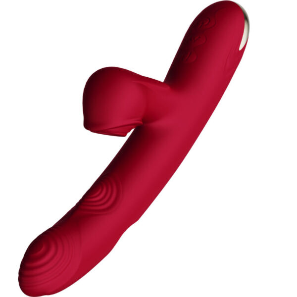 Armony Bump Model 1 — Rabbit Vibrator, Burgundy — Clitoral Stimulators — view 6