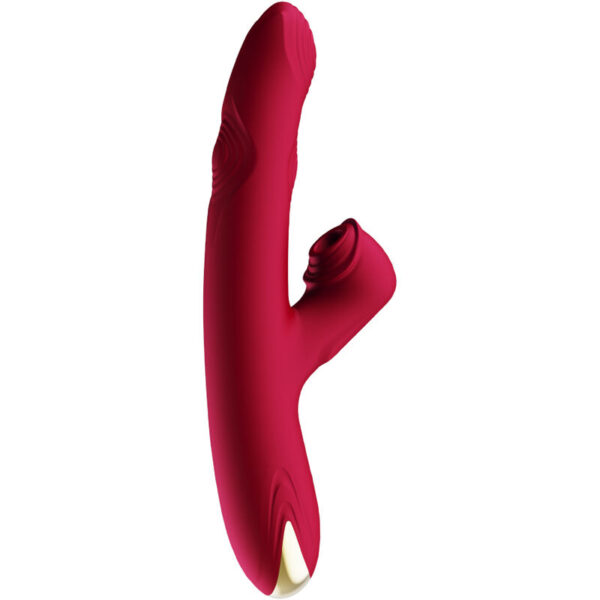 Armony Bump Model 1 — Rabbit Vibrator, Burgundy — Clitoral Stimulators — view 3