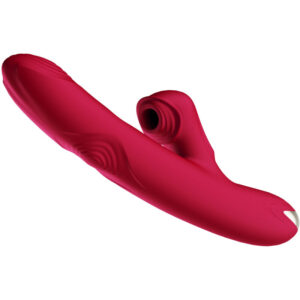Armony Bump Model 1 — Rabbit Vibrator, Burgundy — Clitoral Stimulators