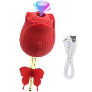 Armony Butterfly Flower — Clit Sucker, Red — Clitoral Stimulators — view 3
