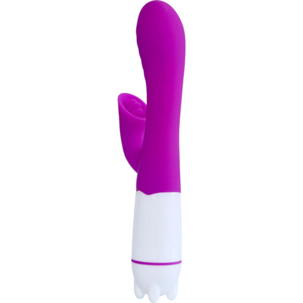 Armony Happy Tongue — Rabbit Vibrator, Silicone, Violet — Rabbit Vibrators — view 3