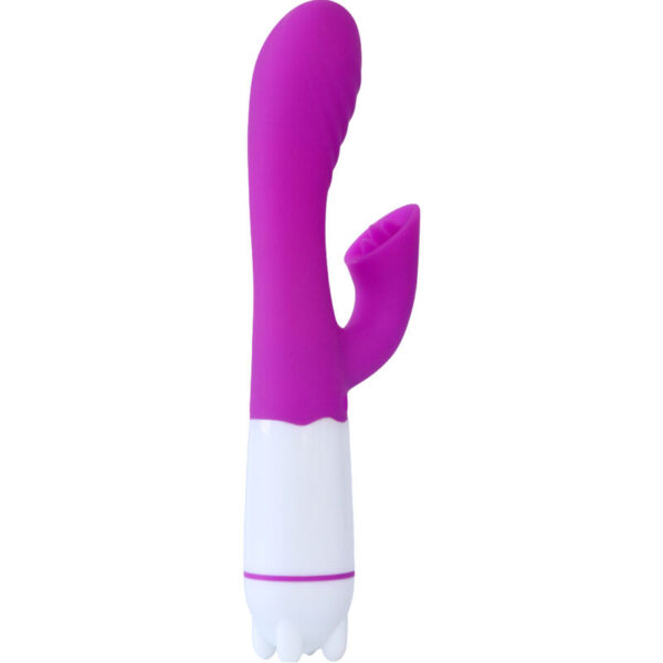 Armony Happy Tongue — Rabbit Vibrator, Silicone, Violet — Rabbit Vibrators — view 2