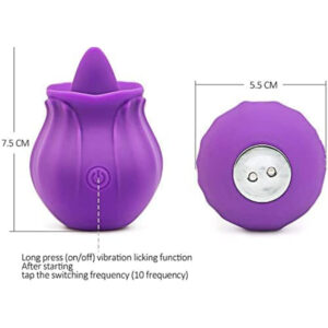 Armony Fig — Tongue Vibrator, Purple — Clitoral Stimulators — view 4