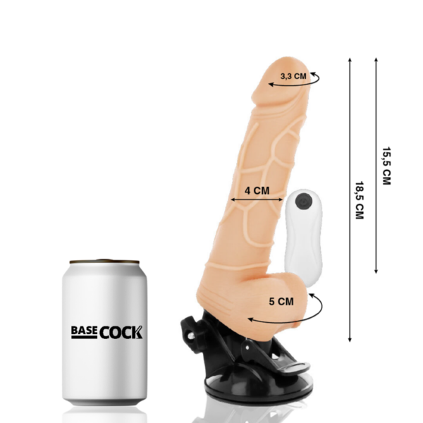 Basecock Speed — Realistic Vibrator, Suction Cup, 18.5 cm — Realistic Vibrators — view 2
