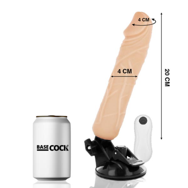 Basecock — Realistic Vibrator, Suction Cup, 20 cm — Realistic Vibrators — view 2