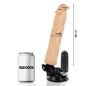 Basecock Speed — Realistic Vibrator, Suction Cup, 21 cm — Realistic Vibrators — view 3