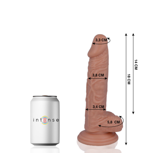 Mr Intense 11 — Realistic Dildo, Suction Cup, 18 cm — Dildos — view 7