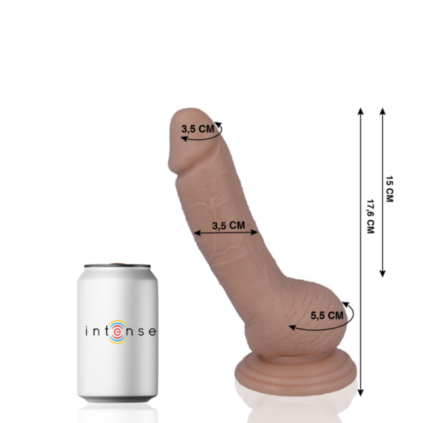 Mr Intense 8 — Realistic Dildo, Suction Cup, 17.6 cm — Dildos — view 6