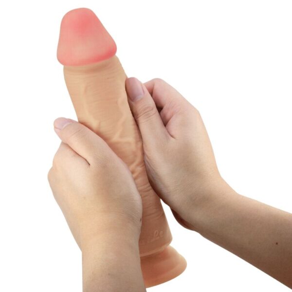 Pretty Love Sliding Skin — Realistic Dildo, 23.4 cm, Flesh — Dildos — view 3