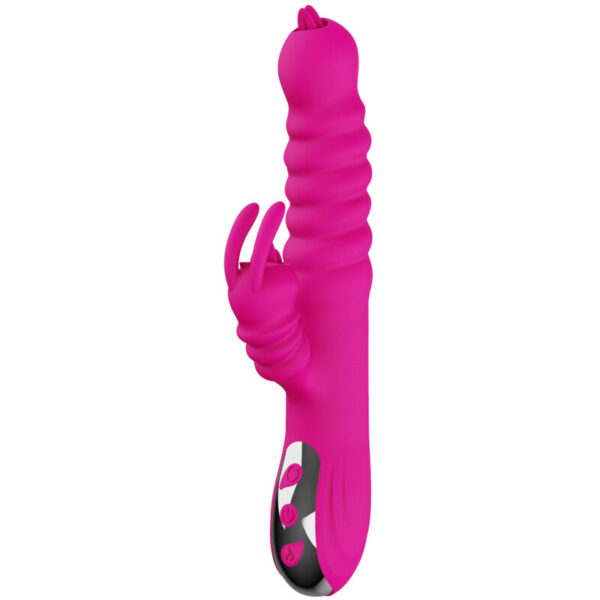 Armony — Thrusting Vibrator, Heated, Fuchsia — Clitoral Stimulators — view 2