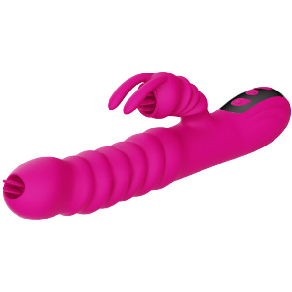 Armony — Thrusting Vibrator, Heated, Fuchsia — Clitoral Stimulators