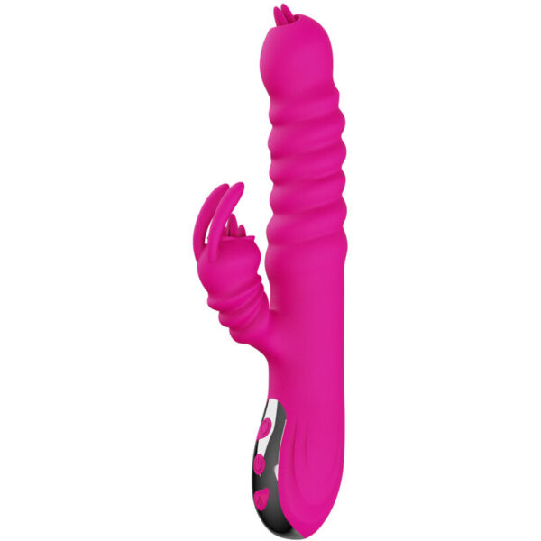Armony — Thrusting Vibrator, Heated, Fuchsia — Clitoral Stimulators — view 5