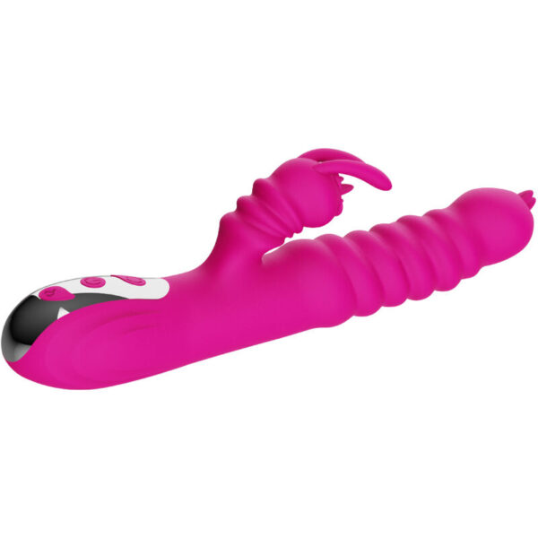 Armony — Thrusting Vibrator, Heated, Fuchsia — Clitoral Stimulators — view 3