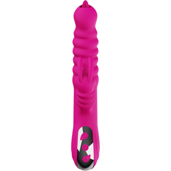 Armony — Thrusting Vibrator, Heated, Fuchsia — Clitoral Stimulators — view 6