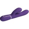 Pretty Love — Thrusting Vibrator, Rechargeable, Purple — G-Spot Vibrators
