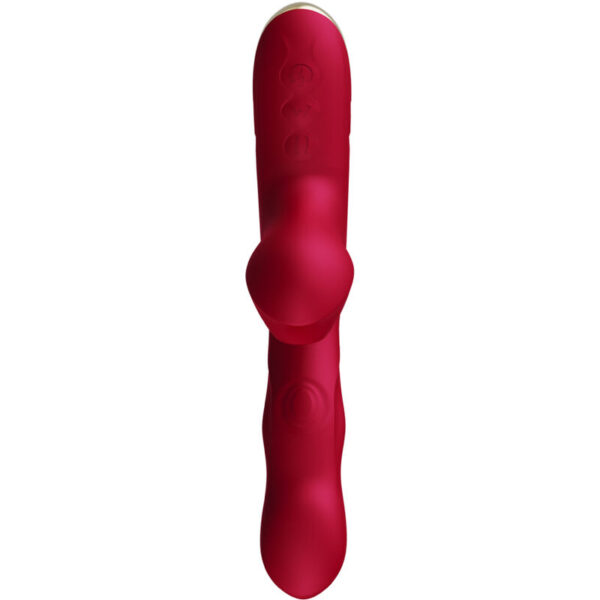 Armony Bump Model 2 — Rabbit Vibrator, Burgundy — Clitoral Stimulators — view 4