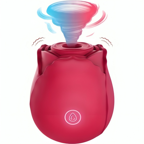 Armony Delight Flower — Clit Sucker, Red — Clitoral Stimulators — view 3