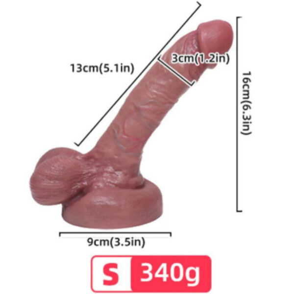 Armony — Realistic Dildo, Silicone, 13 cm — Dildos — view 4