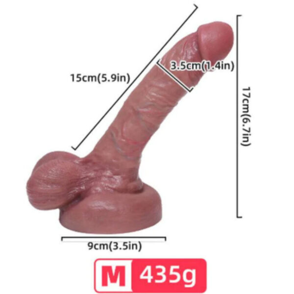 Armony — Realistic Dildo, Silicone, 15 cm — Dildos — view 4