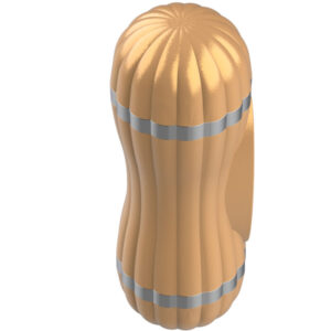 Armony Bevis Vagina and Mouth — Male Masturbator, Gold — Manual Strokers — view 4
