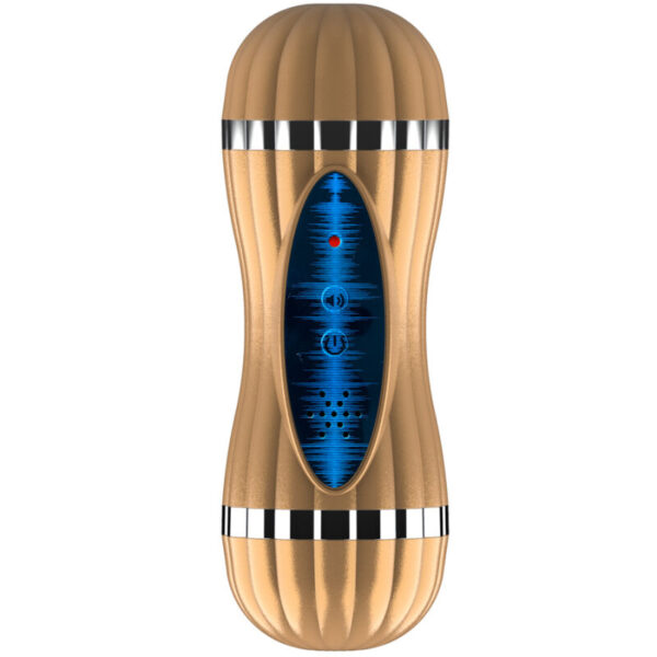 Armony Bevis Vagina and Mouth — Male Masturbator, Gold — Manual Strokers — view 5