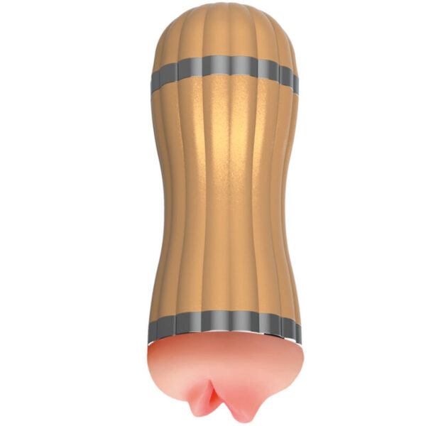 Armony Bevis Vagina and Mouth — Male Masturbator, Gold — Manual Strokers — view 2