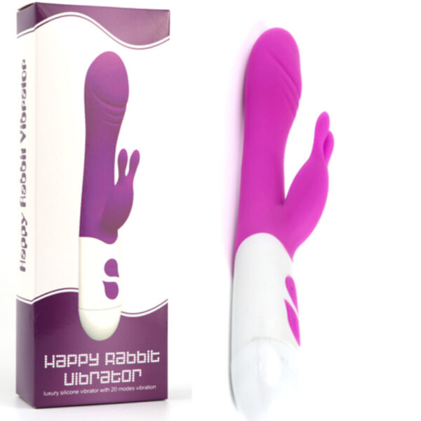 Armony Happy — Rabbit Vibrator, Silicone, Violet — Rabbit Vibrators — view 6