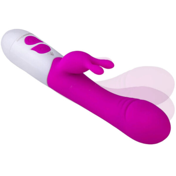 Armony Happy — Rabbit Vibrator, Silicone, Violet — Rabbit Vibrators