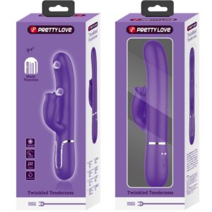 Pretty Love — Rabbit Vibrator, Waterproof, Purple — Rabbit Vibrators — view 4