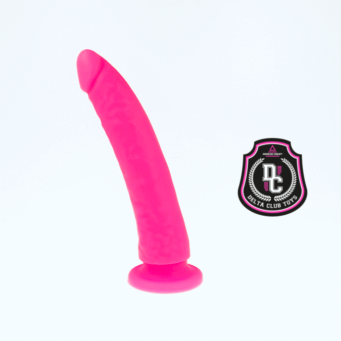 Delta Club — Realistic Dildo, Silicone, 17 cm, Pink — Dildos — view 4