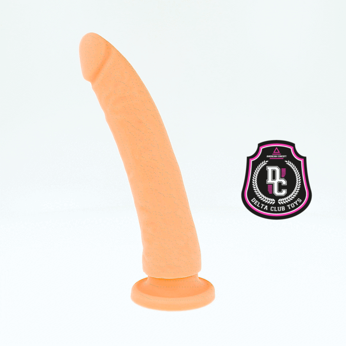 Delta Club — Realistic Dildo, Silicone, 20 cm, Natural — Dildos — view 5