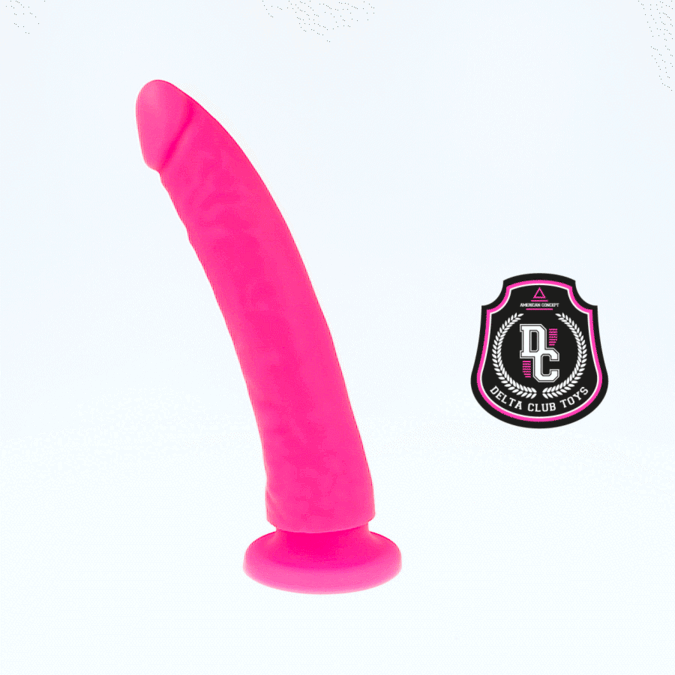 Delta Club — Realistic Dildo, Silicone, 20 cm, Pink — Dildos — view 2