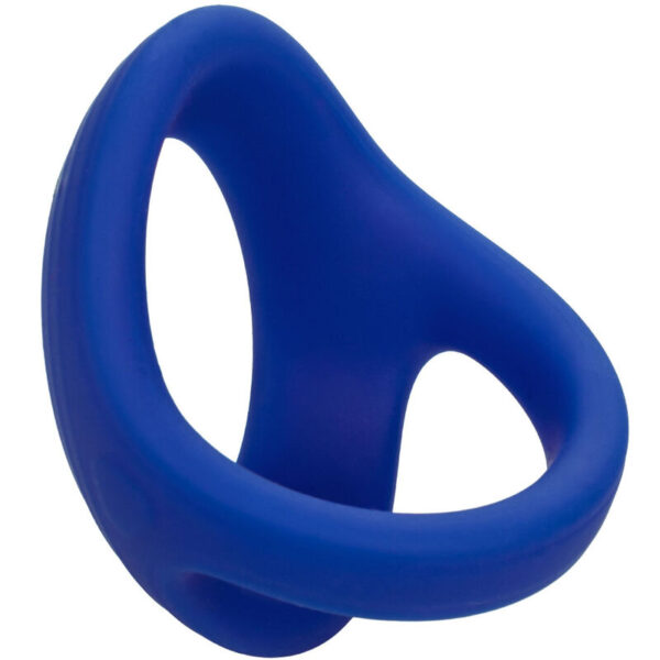 CalExotics Admiral Dual — Cock Ring, Silicone, Blue — Classic Cock Rings — view 6