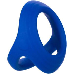 CalExotics Admiral Dual — Cock Ring, Silicone, Blue — Classic Cock Rings