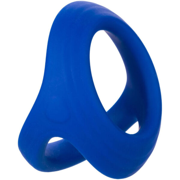 CalExotics Admiral Dual — Cock Ring, Silicone, Blue — Classic Cock Rings