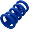 CalExotics Admiral Xtreme Cage — Cock Ring, Silicone, Blue — Classic Cock Rings