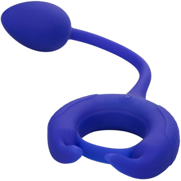 CalExotics Admiral Weighted — Vibrating Cock Ring, Rechargeable — Cock Rings — view 5