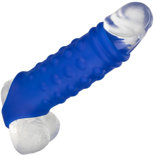 CalExotics Admiral Beaded — Girth Sleeve, Silicone, Blue — Girth Sleeves — view 6