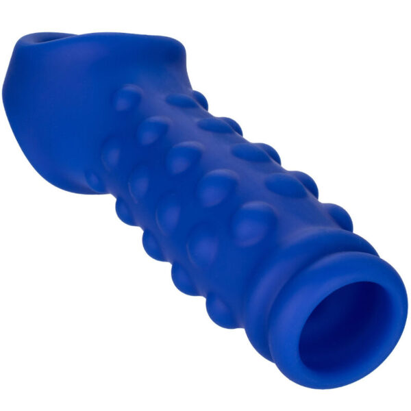 CalExotics Admiral Beaded — Girth Sleeve, Silicone, Blue — Girth Sleeves — view 5