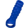 CalExotics Admiral Beaded — Girth Sleeve, Silicone, Blue — Girth Sleeves