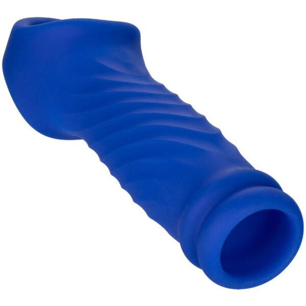 CalExotics Admiral Wave — Girth Sleeve, Silicone, Blue — Girth Sleeves — view 2