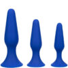 CalExotics Admiral — Anal Training Kit, Silicone, Blue