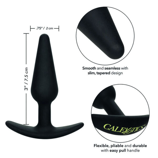 CalExotics Boundless Slim — Butt Plug, Silicone, 7.5 cm — Anal — view 3