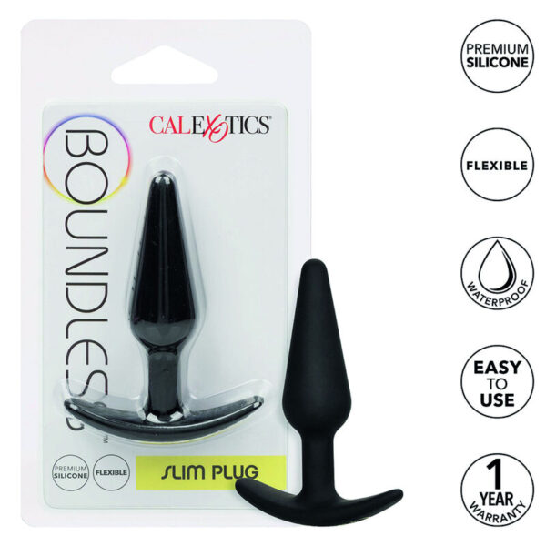 CalExotics Boundless Slim — Butt Plug, Silicone, 7.5 cm — Anal — view 8