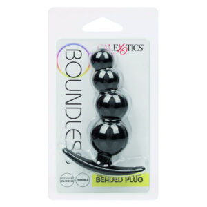 CalExotics Boundless Beaded — Butt Plug, Silicone, 9 cm — Anal — view 4