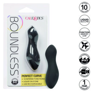 CalExotics Boundless Perfect Curve — Vibrator, Rechargeable — Clitoral Stimulators — view 2